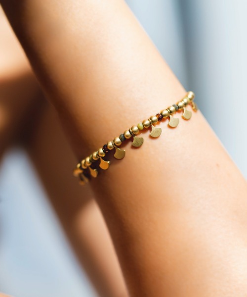 ALEXIA STAM（アリシアスタン）の「Fan-Shaped Beads Bracelet / ファンシェイプブレスレット（ブレスレット・レディース・ゴールド・FREE）」の4枚目の写真