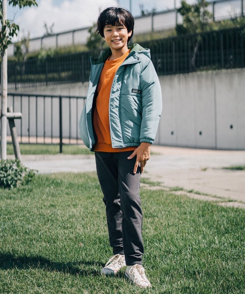 KRIFF MAYER Kid's Collection(クリフメイヤーキッズコレクション)の「軽量中綿ジャケット(その他アウター・キッズ・チャコール/サックスブルー/グレー/カーキ・140/120/160/150/130/170)」の10枚目の写真