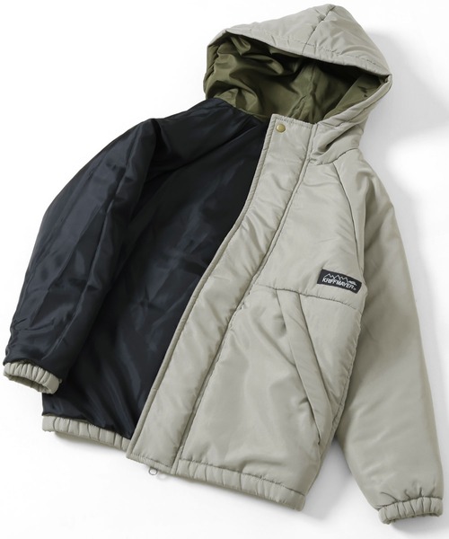 KRIFF MAYER Kid's Collection(クリフメイヤーキッズコレクション)の「軽量中綿ジャケット(その他アウター・キッズ・チャコール/サックスブルー/グレー/カーキ・140/120/160/150/130/170)」の16枚目の写真