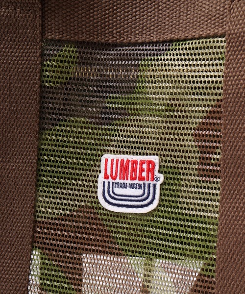 LUMBER(ランバー)の「LUMBER 迷彩メッシュトートバッグ(トートバッグ・メンズ・カーキ/ブラウン・FREE)」の12枚目の写真