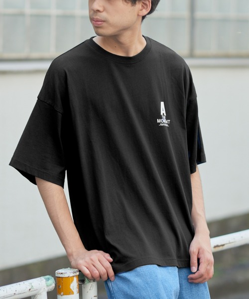 CIAOPANIC TYPY（チャオパニックティピー）の「【ユニセックス】USAコットンドローイングタッチバックプリントTee（Tシャツ/カットソー・メンズ・ネイビー/ホワイト/ブラック・MEDIUM/LARGE）」の18枚目の写真