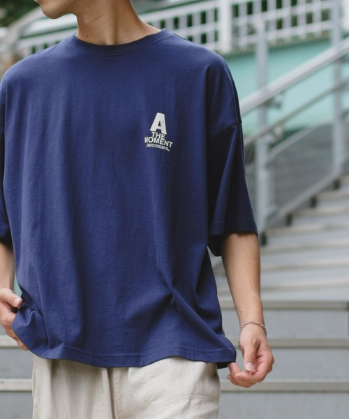 CIAOPANIC TYPY（チャオパニックティピー）の「【ユニセックス】USAコットンドローイングタッチバックプリントTee（Tシャツ/カットソー・メンズ・ネイビー/ホワイト/ブラック・MEDIUM/LARGE）」の20枚目の写真