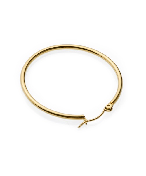 CENE（セネ）の「【CENE】セネ/ループピアス40mm（ピアス（両耳用）・レディース・シルバー/ゴールド・FREE）」の17枚目の写真