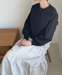 LOWRYS FARM | カーディガン&ティアードワンピース　973809(ワンピース)