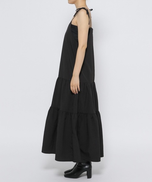 LOWRYS FARM(ローリーズファーム)の「カーディガン&ティアードワンピース 973809(ワンピース・レディース・アイボリー/ブラック/ブラウン・FREE)」の16枚目の写真