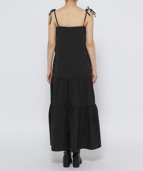 LOWRYS FARM(ローリーズファーム)の「カーディガン&ティアードワンピース 973809(ワンピース・レディース・アイボリー/ブラック/ブラウン・FREE)」の17枚目の写真