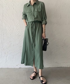 Xバズアイテム！】ナポレオンミニワンピース 夏服（ワンピース