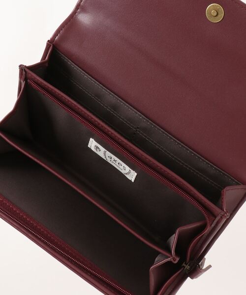 axes femme（アクシーズファム）の「洋書風デザイン長財布（財布・レディース・ワイン/ブラウン/グリーン・FREE）」の7枚目の写真