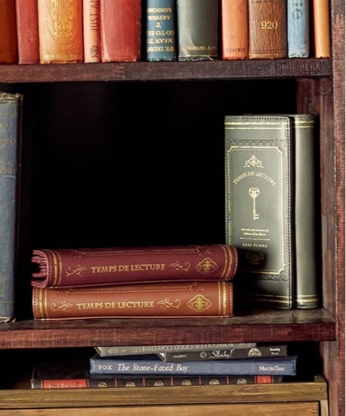 axes femme（アクシーズファム）の「洋書風デザイン長財布（財布・レディース・ワイン/ブラウン/グリーン・FREE）」の4枚目の写真