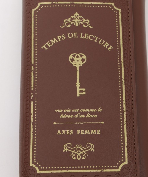 axes femme（アクシーズファム）の「洋書風デザイン長財布（財布・レディース・ワイン/ブラウン/グリーン・FREE）」の11枚目の写真