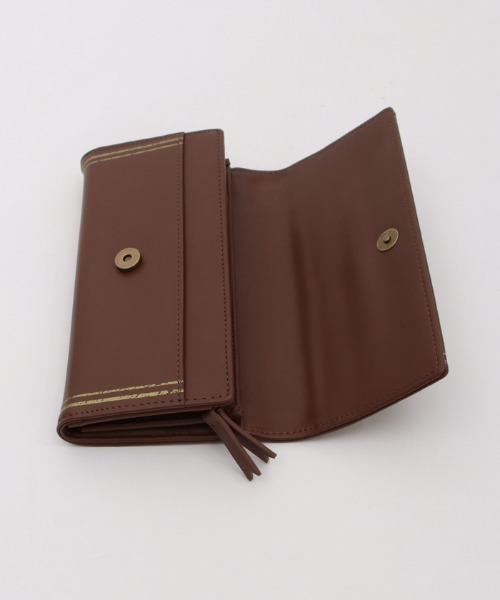axes femme（アクシーズファム）の「洋書風デザイン長財布（財布・レディース・ワイン/ブラウン/グリーン・FREE）」の13枚目の写真