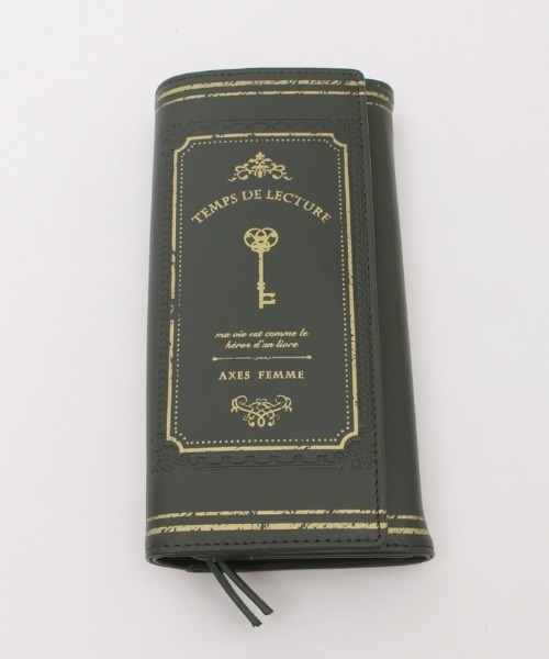 axes femme（アクシーズファム）の「洋書風デザイン長財布（財布・レディース・ワイン/ブラウン/グリーン・FREE）」の15枚目の写真