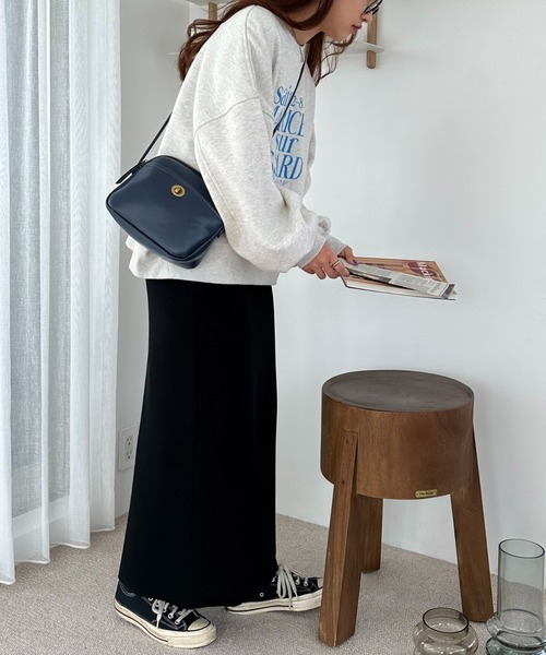 DISCOAT（ディスコート）の「【軽量/WEB限定】ヴィンテージライクミニショルダーバッグ（ショルダーバッグ・レディース・ブラウン/ブラック/ネイビー・FREE）」の11枚目の写真