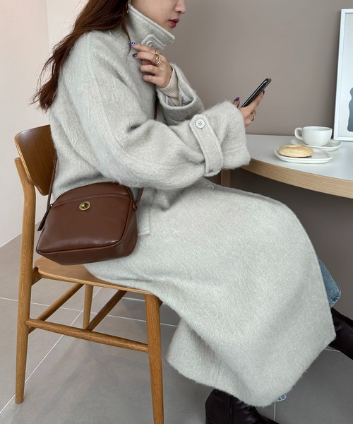 DISCOAT（ディスコート）の「【軽量/WEB限定】ヴィンテージライクミニショルダーバッグ（ショルダーバッグ・レディース・ブラウン/ブラック/ネイビー・FREE）」の18枚目の写真