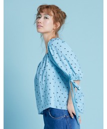 【Little sunny bite】Cherry mini blouse