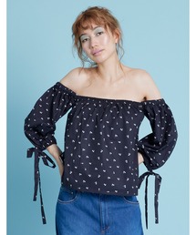 【Little sunny bite】Cherry mini blouse
