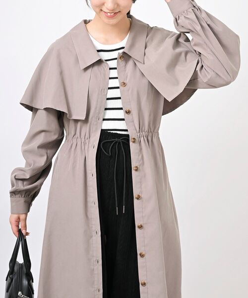 rps（アールピーエス）の「カルゼケープワンピース（ワンピース）」 - WEAR