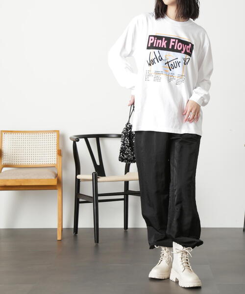 【GOOD ROCK SPEED】HARVARD ロゴロンT ピンク GOOD ROCK SPEED】HARVARD ロゴロンT ピンク トップス