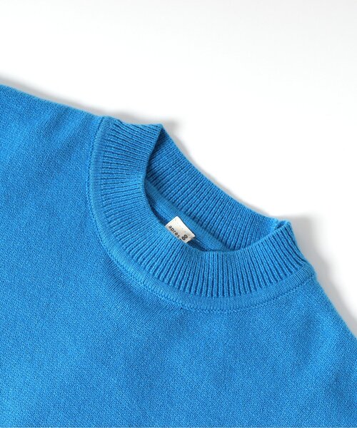 apres les cours（アプレレクール）の「【WEB限定・洗える】スウェットライクステッチニット（ニット/セーター・キッズ・ブラウン/アイボリー/ブルー・100/130/140/110/120/80/90）」の21枚目の写真