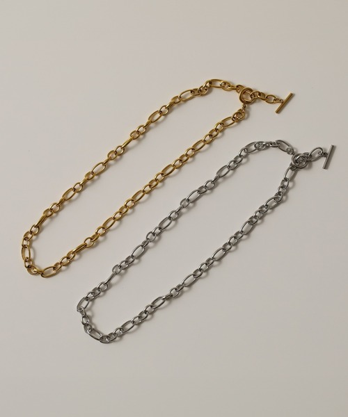 ORLEAN（オルレアン）の「金属アレルギー対応 ボリュームマンテルチェーンネックレス サージカルステンレス（ネックレス・レディース・シルバー/ゴールド・フリー）」の6枚目の写真