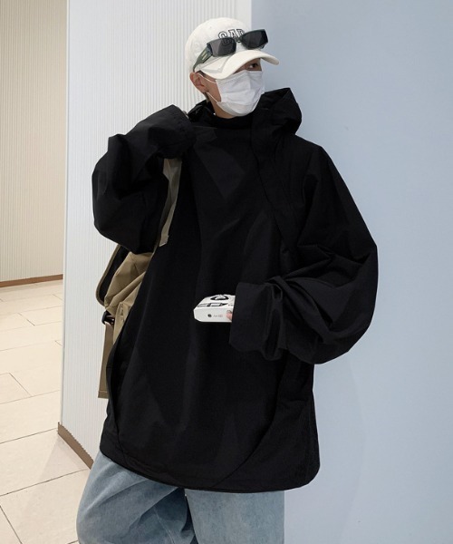 セール】ダブルジップマウンテンプルオーバー / アノラックパーカー