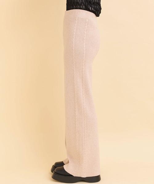 Voyage titty&Co.PETIT（ボヤージュティティアンドコープチ）の「【Voyage titty&Co.PETIT】【ZOZOTOWN限定】ツイストレッグパンツ（その他パンツ・レディース・アイボリー・FREE）」の12枚目の写真