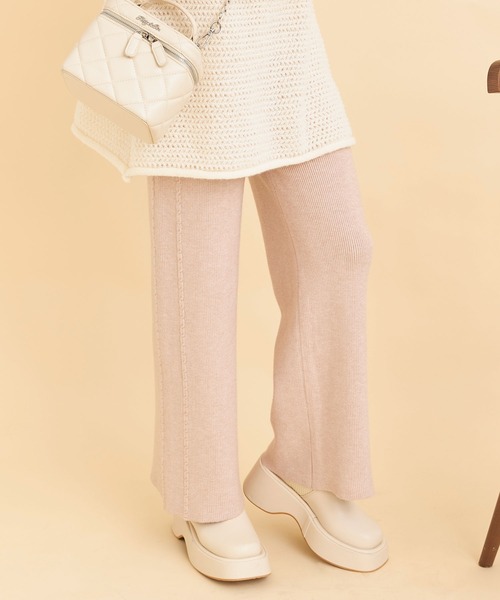 Voyage titty&Co.PETIT（ボヤージュティティアンドコープチ）の「【Voyage titty&Co.PETIT】【ZOZOTOWN限定】ツイストレッグパンツ（その他パンツ・レディース・アイボリー・FREE）」の7枚目の写真
