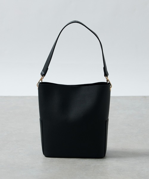 un dix cors（アンディコール）の「マグネットファーバッグ（ハンドバッグ・レディース・アイボリー/ブラック・FREE）」の14枚目の写真