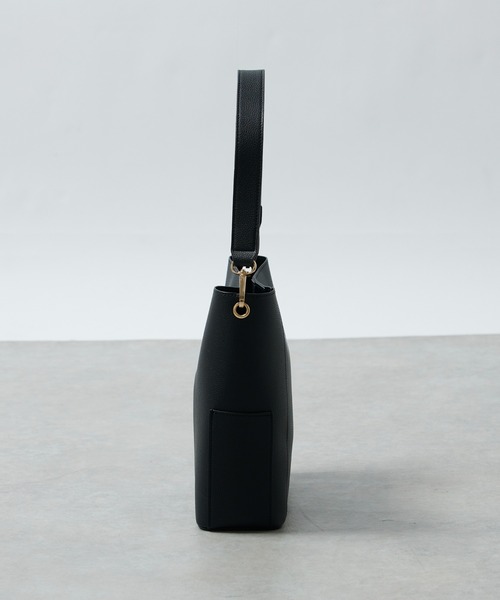 un dix cors（アンディコール）の「マグネットファーバッグ（ハンドバッグ・レディース・アイボリー/ブラック・FREE）」の15枚目の写真