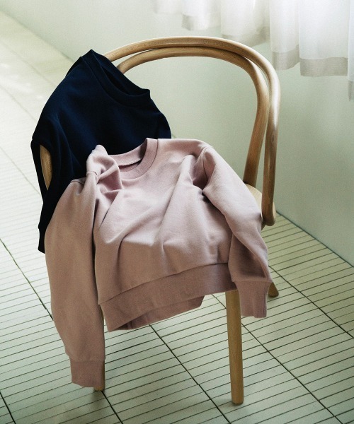 sail(サイル)の「【販売終了】【sail】スウェットシャツ 小柄さん向け【低身長・小柄女性向けサイズ】(スウェット・レディース・ピンク/ネイビー・01)」の13枚目の写真