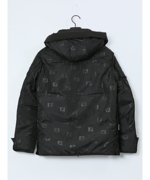 renoma HOMME（レノマオム）の「レノマ オム ウールハイブリッド切替 ダウンジャケット（ダウンジャケット/コート・メンズ・アイボリー/ブラック・MEDIUM/LARGE/X-LARGE）」の18枚目の写真