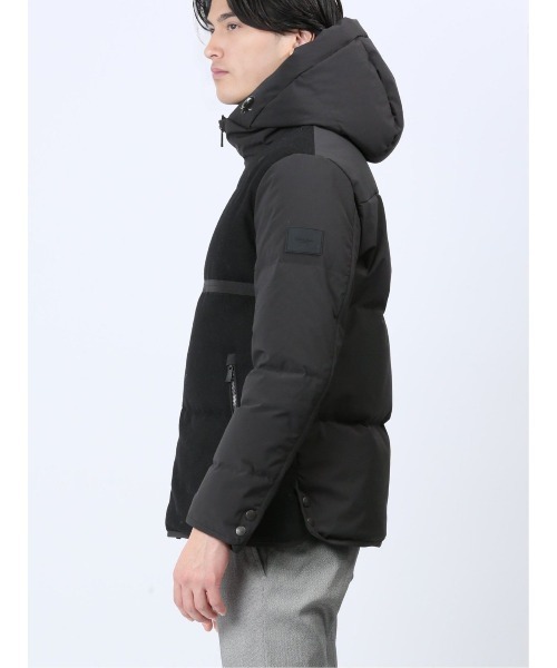 renoma HOMME（レノマオム）の「レノマ オム ウールハイブリッド切替 ダウンジャケット（ダウンジャケット/コート・メンズ・アイボリー/ブラック・MEDIUM/LARGE/X-LARGE）」の15枚目の写真