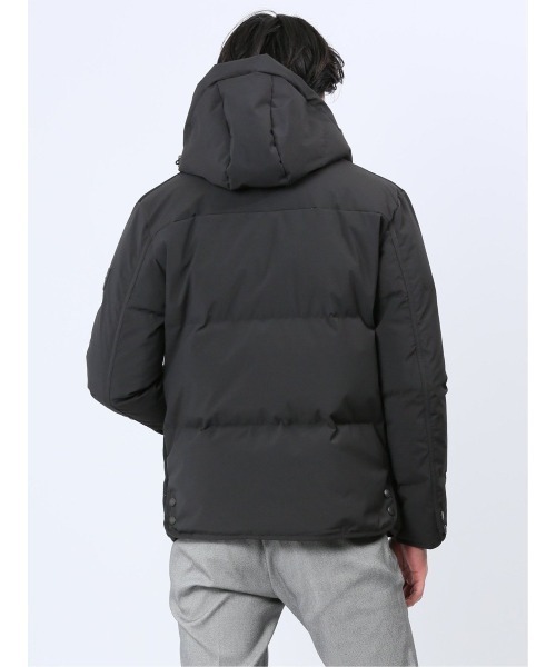 renoma HOMME（レノマオム）の「レノマ オム ウールハイブリッド切替 ダウンジャケット（ダウンジャケット/コート・メンズ・アイボリー/ブラック・MEDIUM/LARGE/X-LARGE）」の8枚目の写真