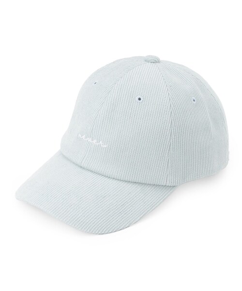 PINK-latte（ピンクラテ）の「◆コーデュロイCAP（キャップ・キッズ・ライトパープル/チャコールグレー/ベージュ・00）」の3枚目の写真