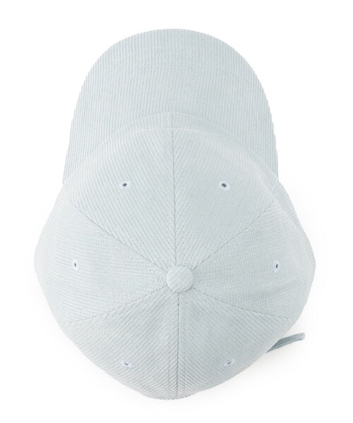 PINK-latte（ピンクラテ）の「◆コーデュロイCAP（キャップ・キッズ・ライトパープル/チャコールグレー/ベージュ・00）」の4枚目の写真