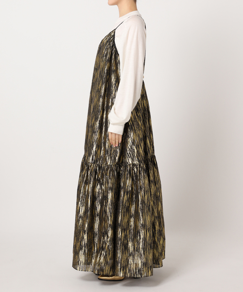 セール】GOLD LAME DRESS：ワンピース（ワンピース）｜CITYSHOP