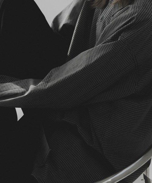 remer（リメール）の「loose regular collar over shirt / ルーズレギュラーカラーオーバーシャツ（シャツ/ブラウス・メンズ・ホワイト/ダークグレー/ホワイト系その他/ブラック系その他/ライトグレー・MEDIUM/SMALL/LARGE）」の11枚目の写真