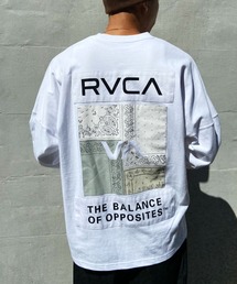 RVCA/ルーカ ロンTEE 中厚手 ボックスシルエット バンダナ BE041-058