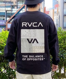 RVCA/ルーカ ロンTEE 中厚手 ボックスシルエット バンダナ BE041-058