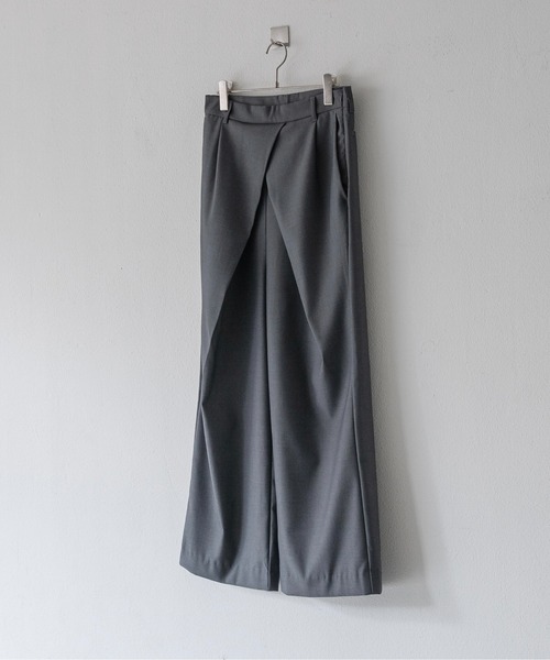 Utusiyo（ウツシヨ）の「slacks 交（その他パンツ・メンズ・チャコールグレー/ブラック・LARGE/MEDIUM）」の3枚目の写真