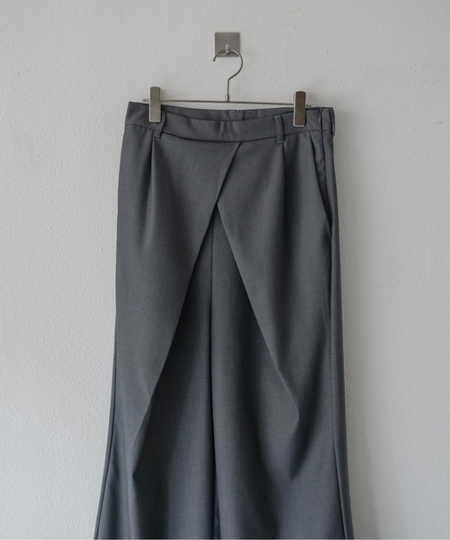 Utusiyo（ウツシヨ）の「slacks 交（その他パンツ・メンズ・チャコールグレー/ブラック・LARGE/MEDIUM）」の4枚目の写真