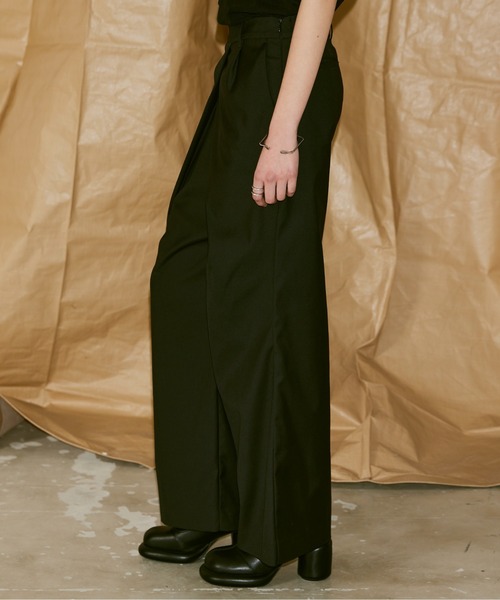 Utusiyo（ウツシヨ）の「slacks 交（その他パンツ・メンズ・チャコールグレー/ブラック・LARGE/MEDIUM）」の14枚目の写真