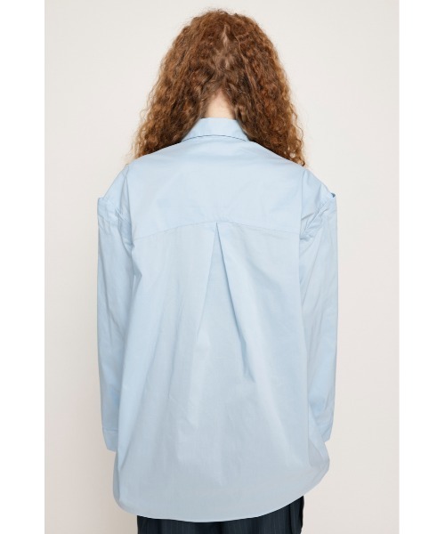 SLY（スライ）の「【再入荷】OPEN SHOULDER DROST SH オープン ショルダー ドロスト シャツ リボン（シャツ/ブラウス・レディース・ブラック/ライトブルー/ホワイト・FREE）」の22枚目の写真