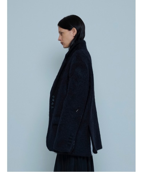 AMAIL（アマイル）の「Wool Standard Jacket（テーラードジャケット・レディース・ベージュ/ブラック・FREE）」の16枚目の写真