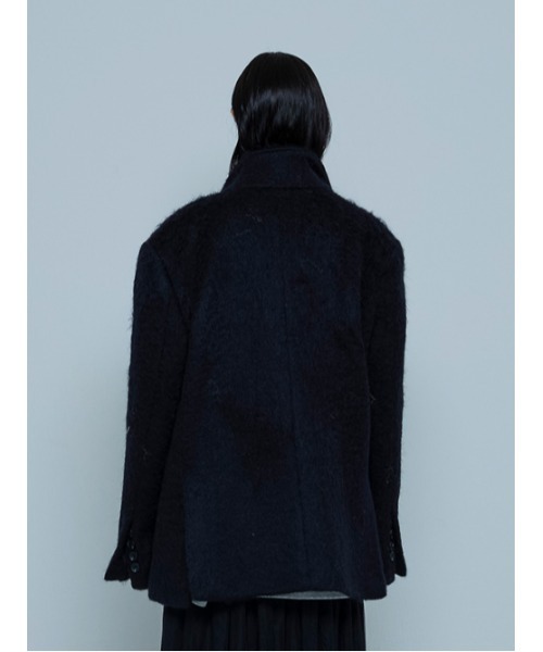 AMAIL（アマイル）の「Wool Standard Jacket（テーラードジャケット・レディース・ベージュ/ブラック・FREE）」の17枚目の写真