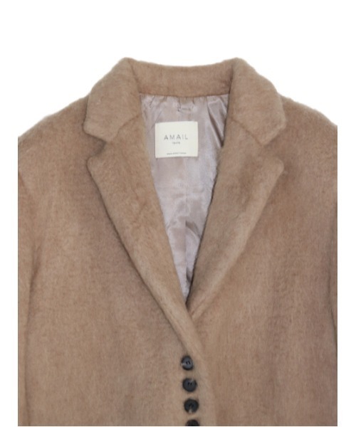 AMAIL（アマイル）の「Wool Standard Jacket（テーラードジャケット・レディース・ベージュ/ブラック・FREE）」の21枚目の写真