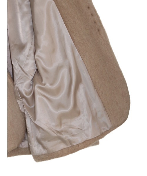 AMAIL（アマイル）の「Wool Standard Jacket（テーラードジャケット・レディース・ベージュ/ブラック・FREE）」の3枚目の写真