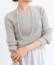 le.coeur blanc | ラメリブニットプルオーバー(ニット/セーター)