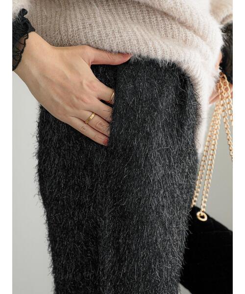 Te chichi（テチチ）の「フリンジジャカードワイドパンツ（その他パンツ・レディース・オフホワイト/ブラック・F）」の12枚目の写真