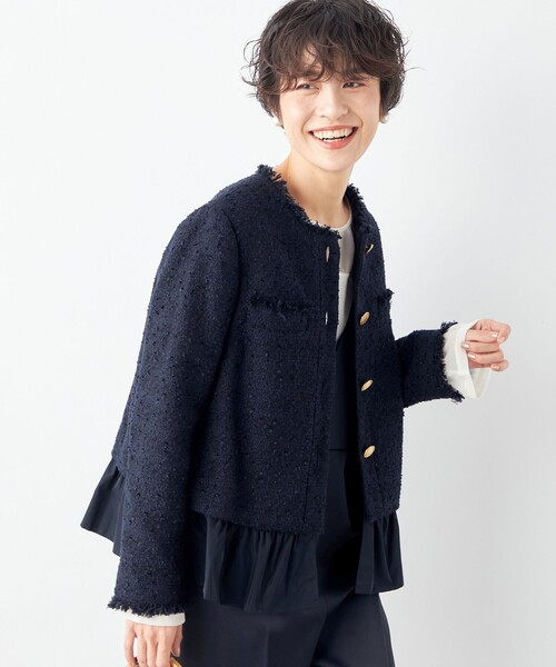 NOLLEY'S（ノーリーズ）の「BISHU JAPAN コットンフラッグツイード